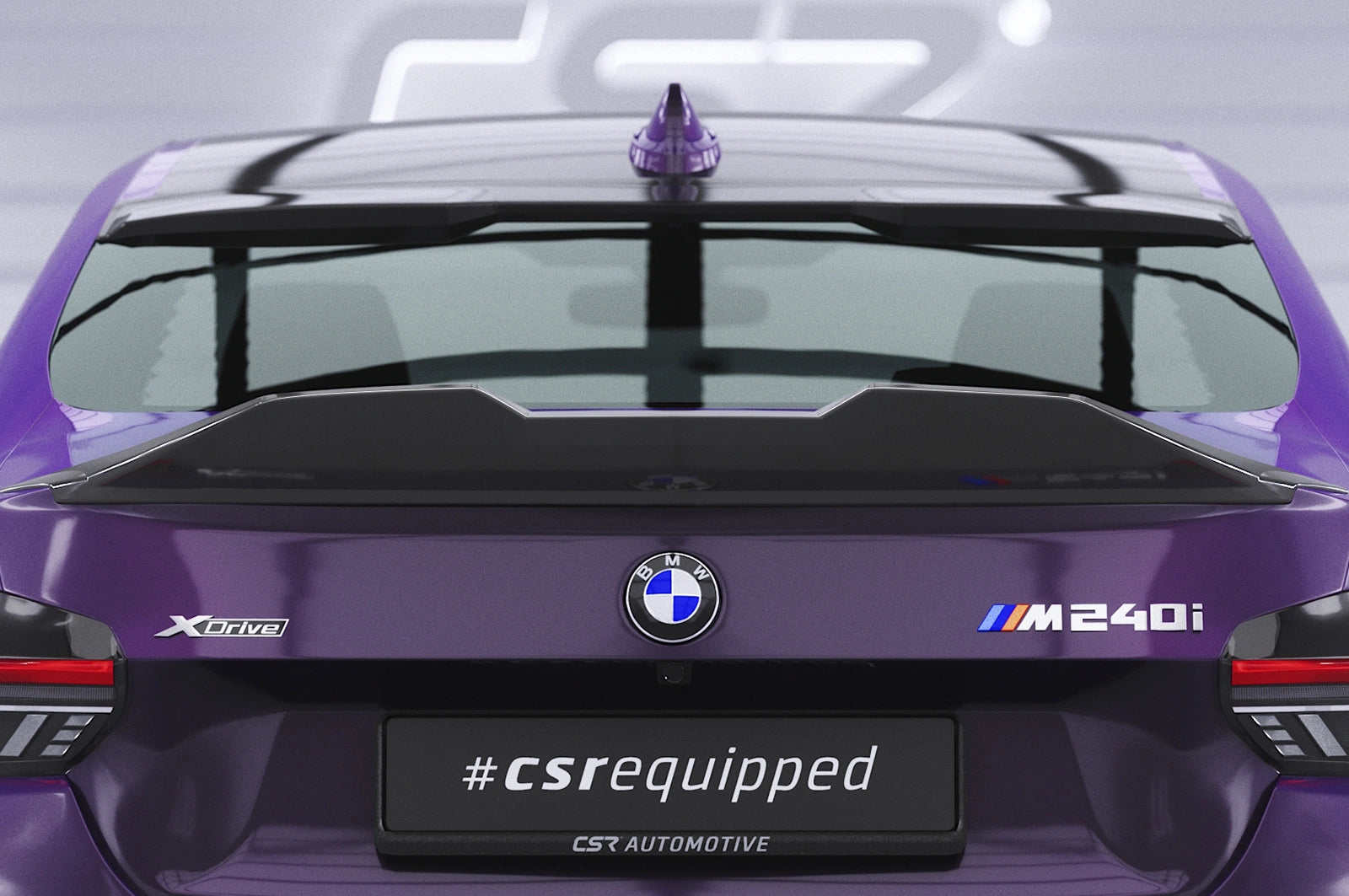 CSR Heckscheibenblende mit ABE für BMW 2er G42 / G87 Coupe HSB097