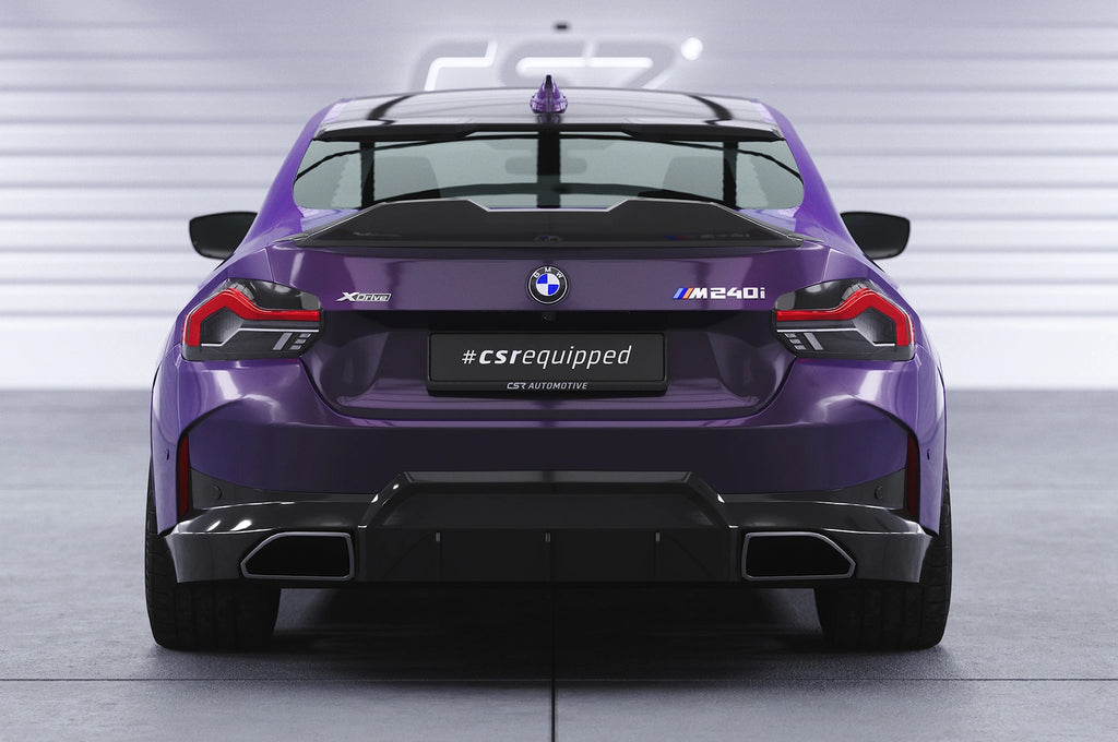 CSR Heckscheibenblende mit ABE für BMW 2er G42 / G87 Coupe HSB097
