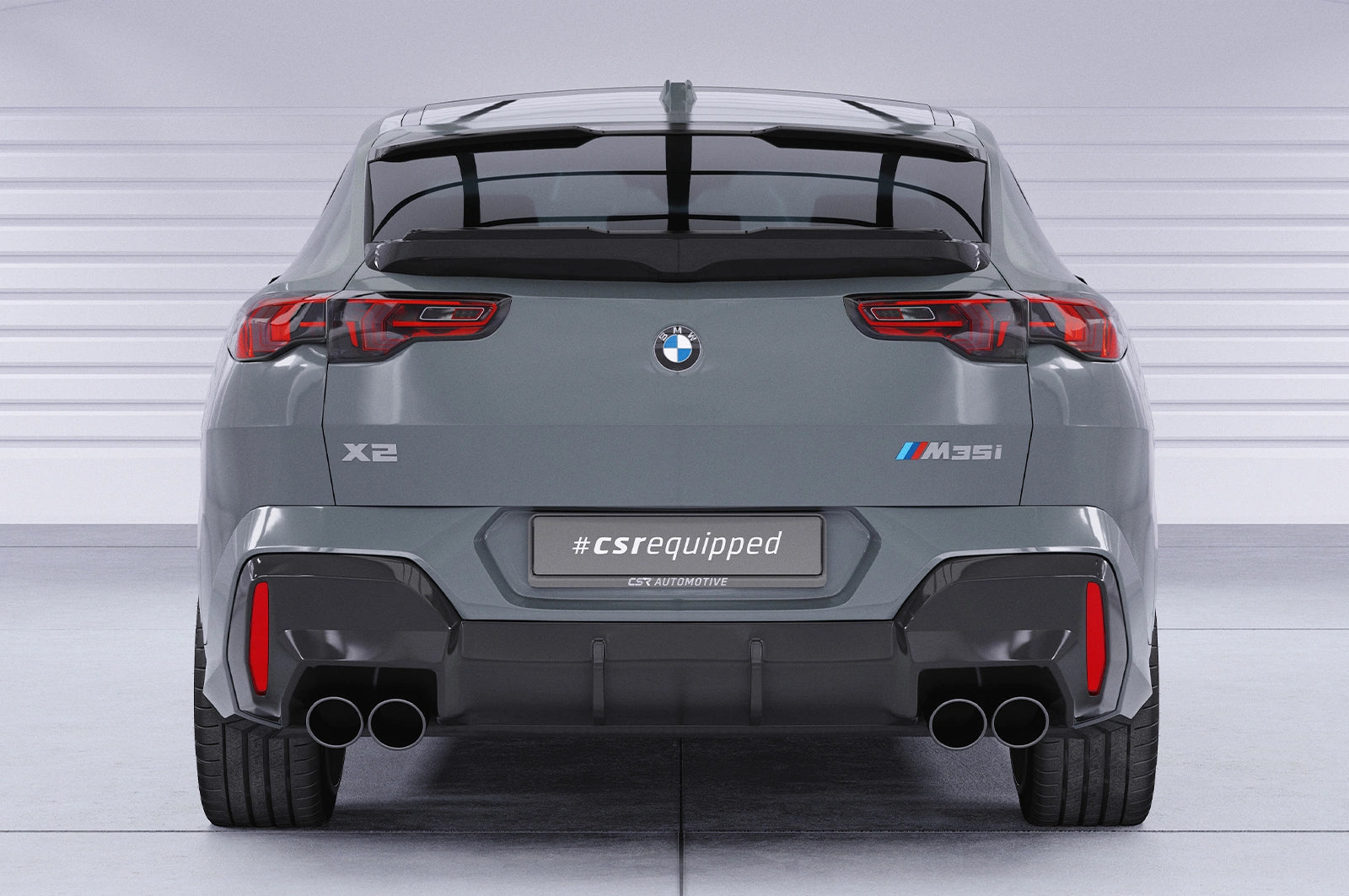 CSR Heckscheibenblende für BMW X2 / iX2 U10 HSB144
