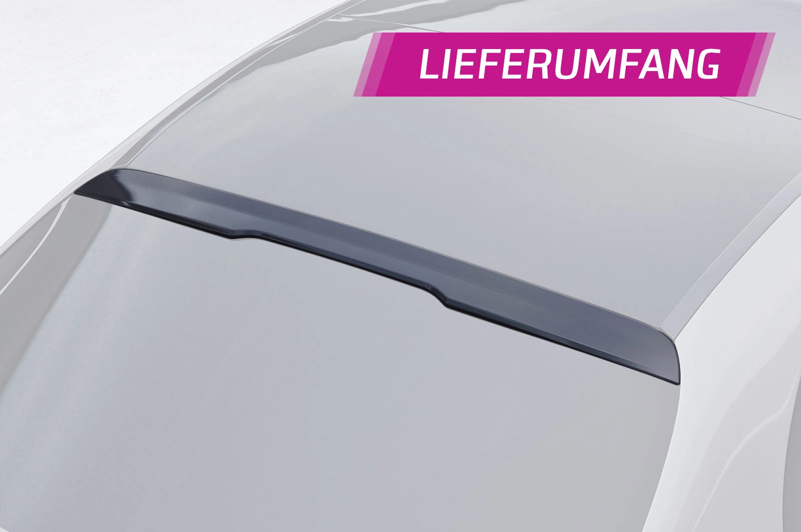 CSR Heckscheibenblende mit ABE für Mercedes-Benz E-Klasse W213 Limousine HSB116