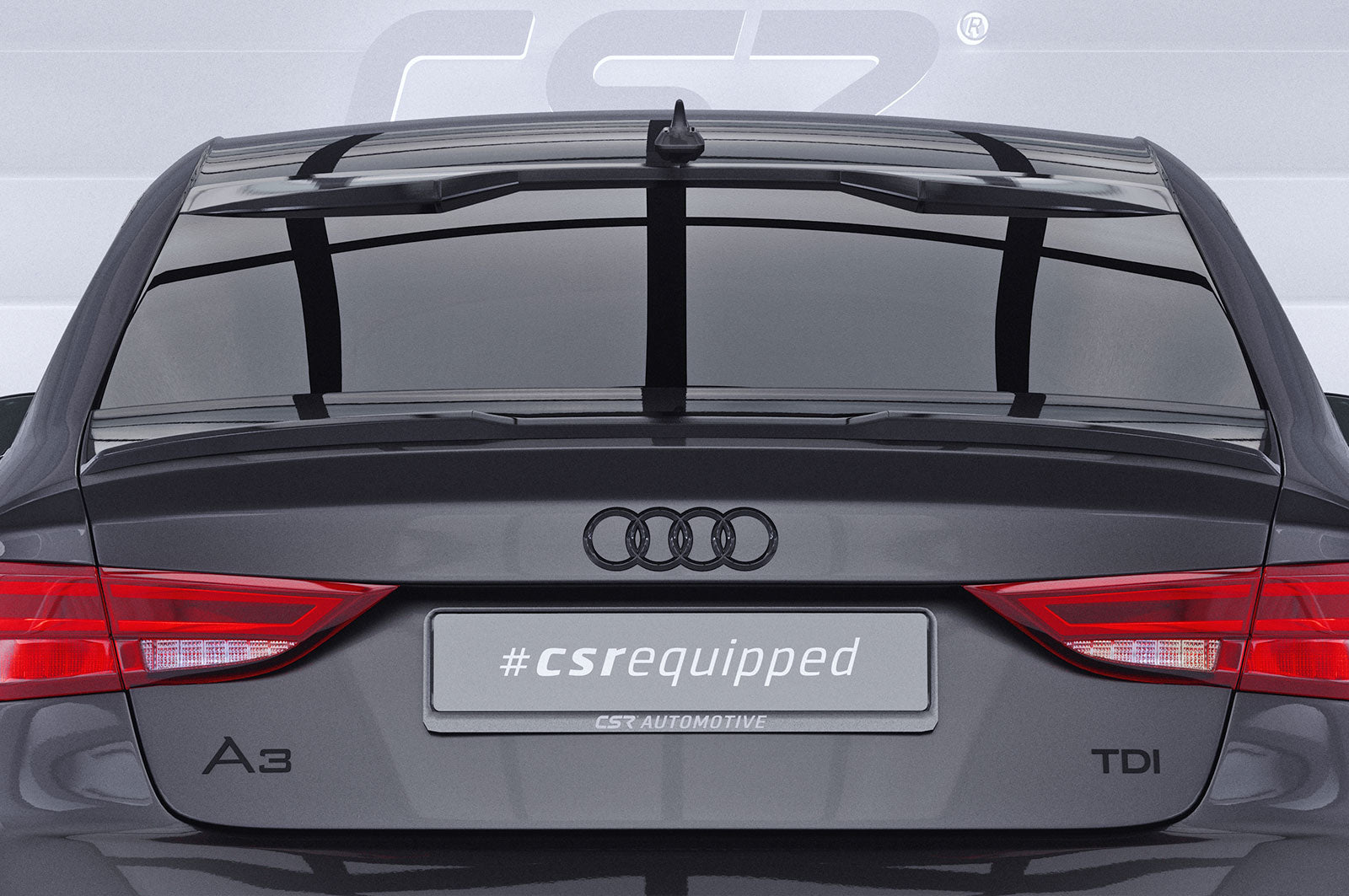 CSR Heckspoiler | Heckflügel mit ABE für Audi A3 8V Limousine HF302