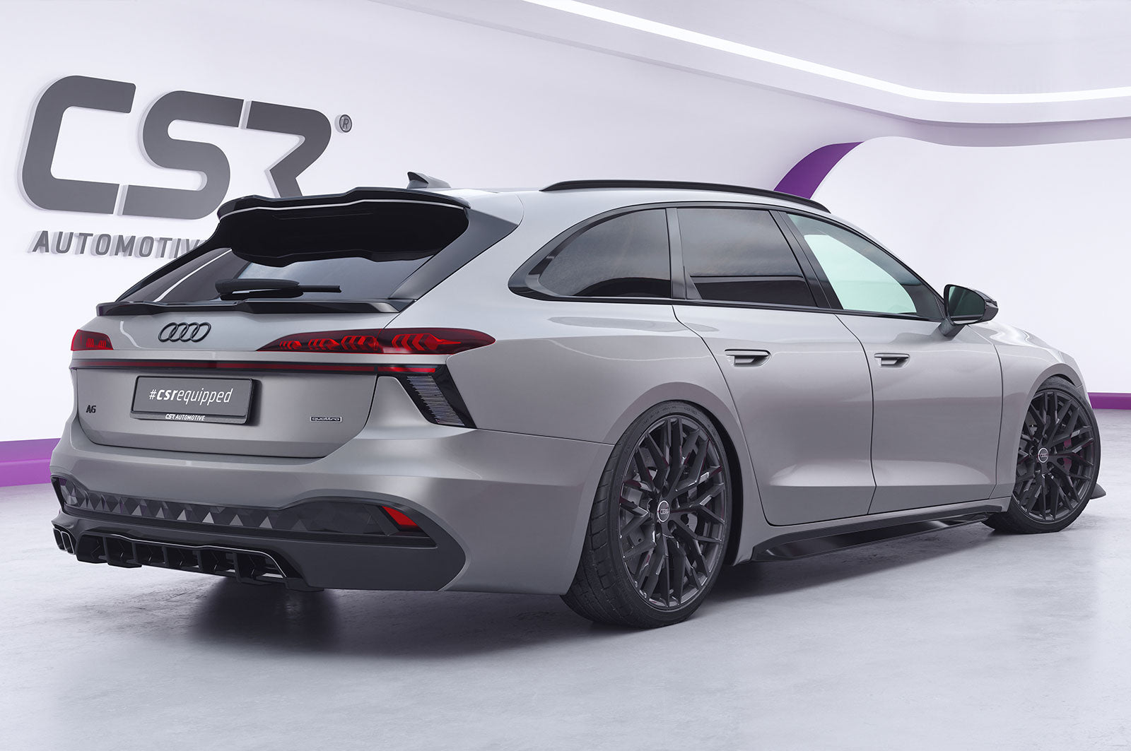 CSR Heckspoiler | Heckflügel mit ABE für Audi A6 C9 Avant HF380