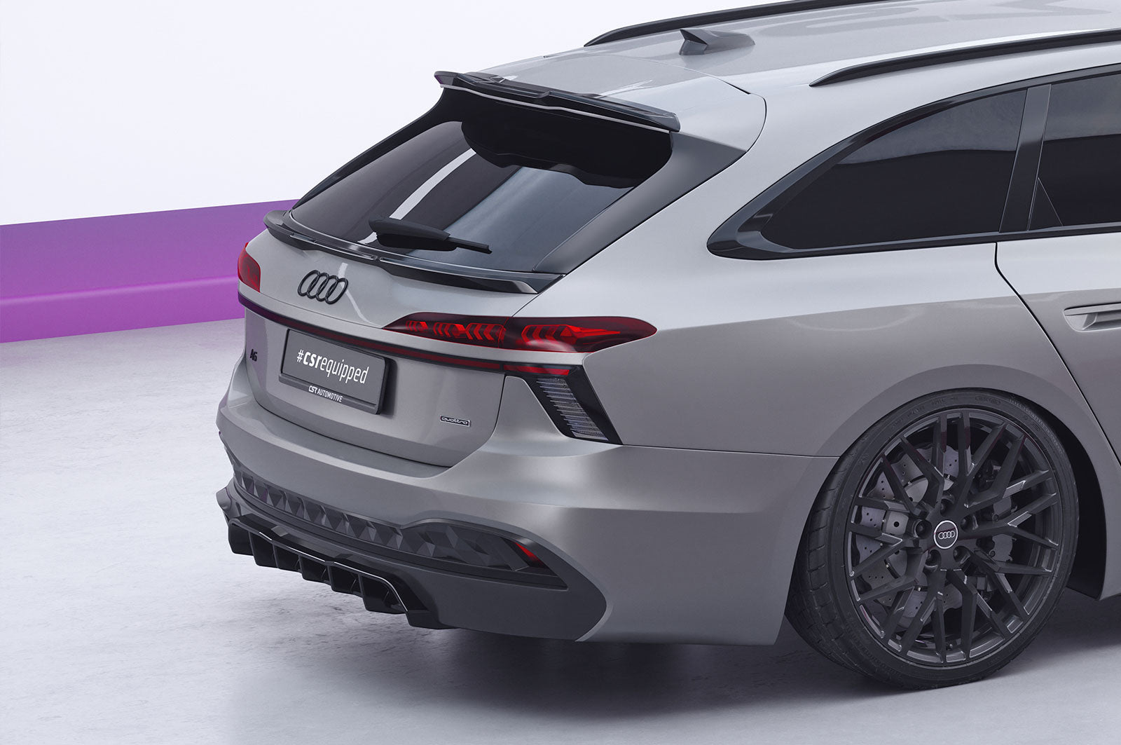 CSR Heckspoiler | Heckflügel mit ABE für Audi A6 C9 Avant HF380