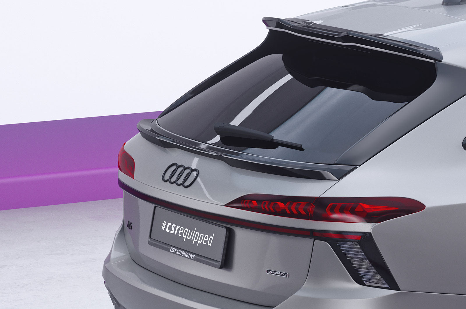 CSR Heckspoiler | Heckflügel mit ABE für Audi A6 C9 Avant HF381