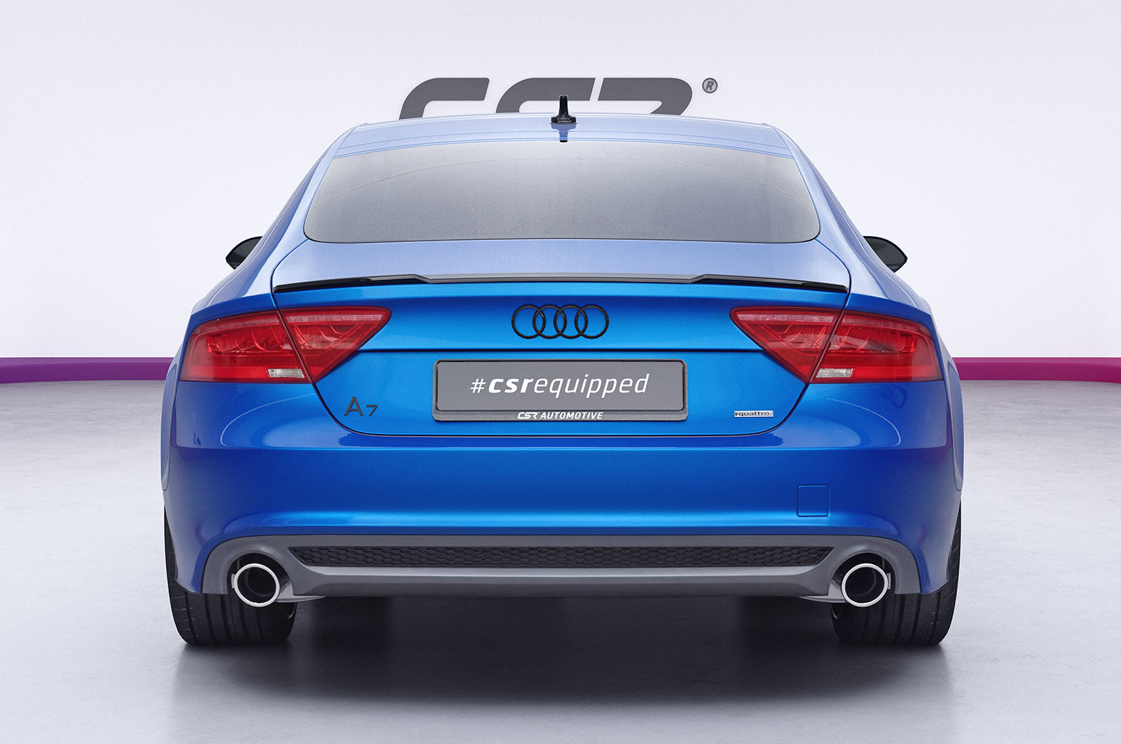 CSR Heckspoiler | Heckflügel mit ABE für Audi A7 / S7 C7 (4G) Sportback HF890