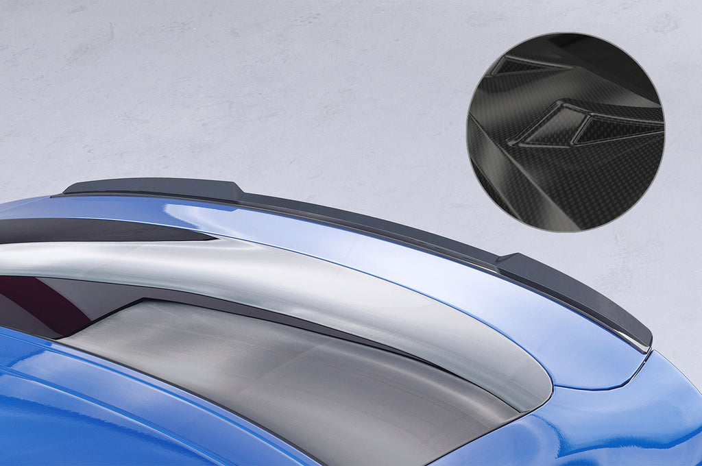 CSR Heckspoiler | Heckflügel mit ABE für Audi A7 / S7 C7 (4G) Sportback HF890-C Carbon Look Hochglanz (keine Lackierung erforderlich)