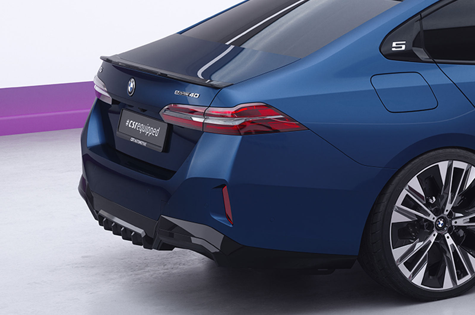 CSR Heckspoiler | Heckflügel mit ABE für BMW 5er / i5 G60 HF149