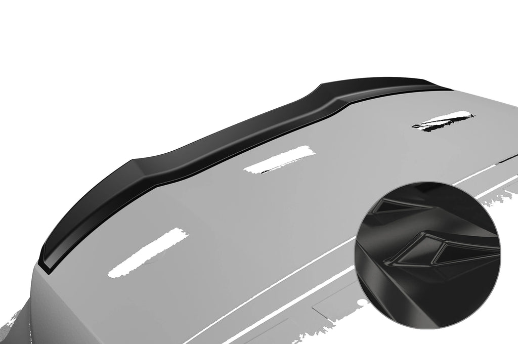 CSR Heckspoiler | Heckflügel mit ABE für Cupra Terramar HF299-G Glossy schwarz Hochglanz (keine Lackierung erforderlich)