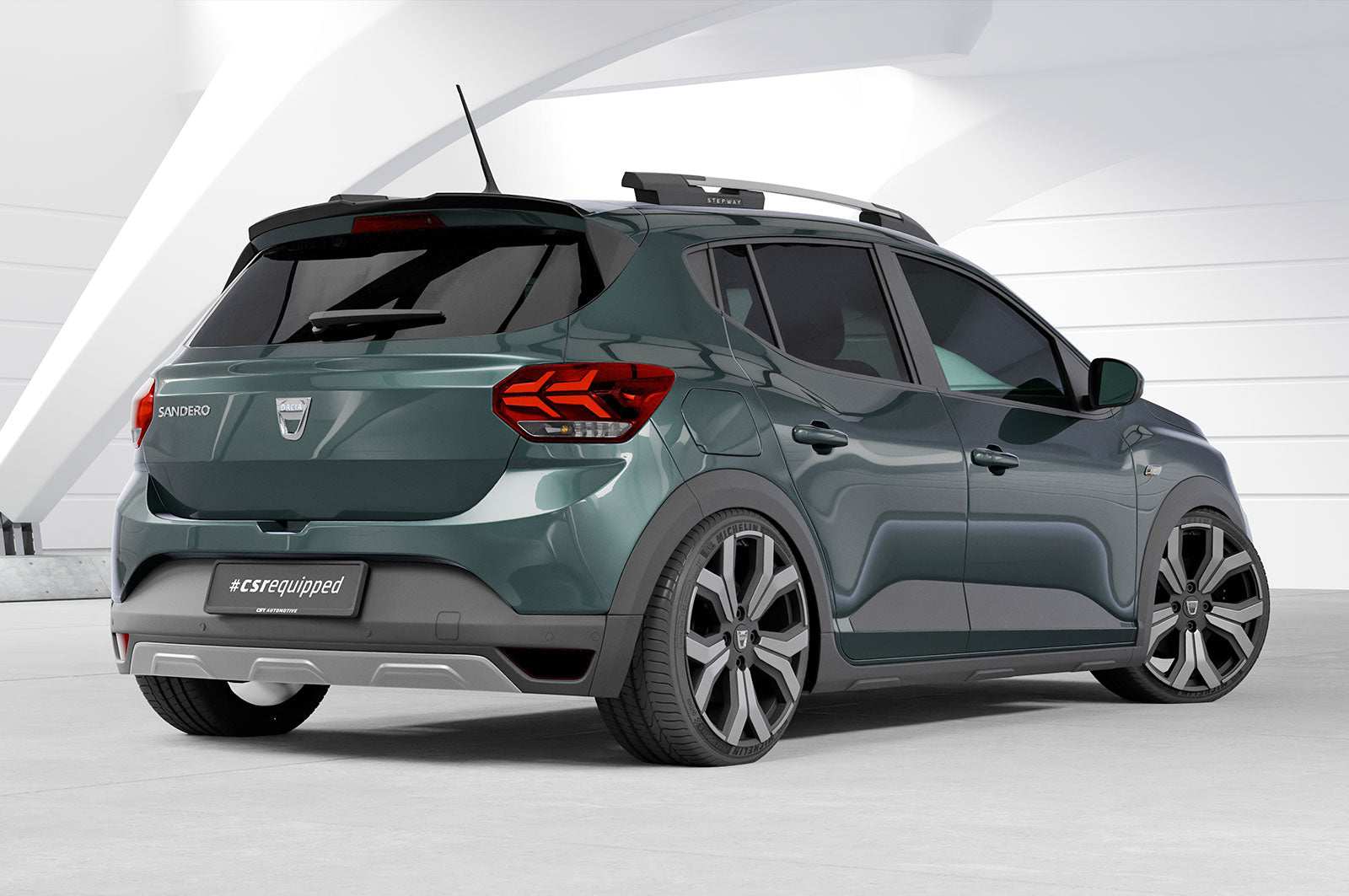 CSR Heckspoiler | Heckflügel mit ABE für Dacia Sandero Stepway / Sandero 3 (DJF) HF291