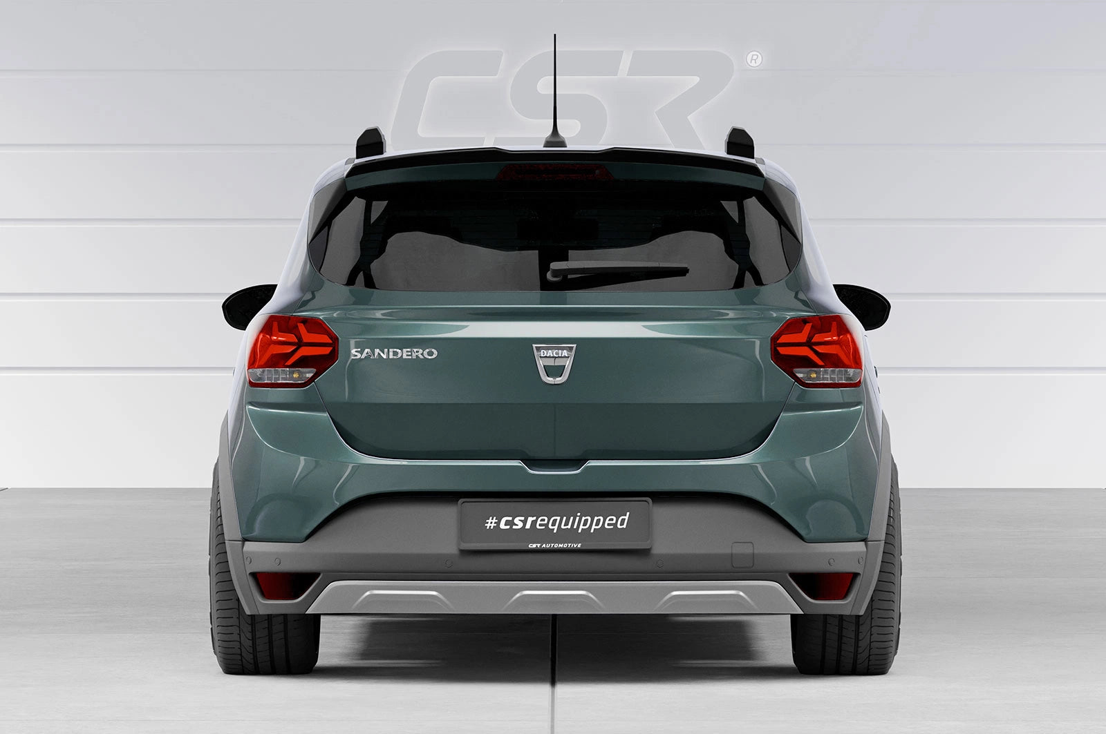 CSR Heckspoiler | Heckflügel mit ABE für Dacia Sandero Stepway / Sandero 3 (DJF) HF291