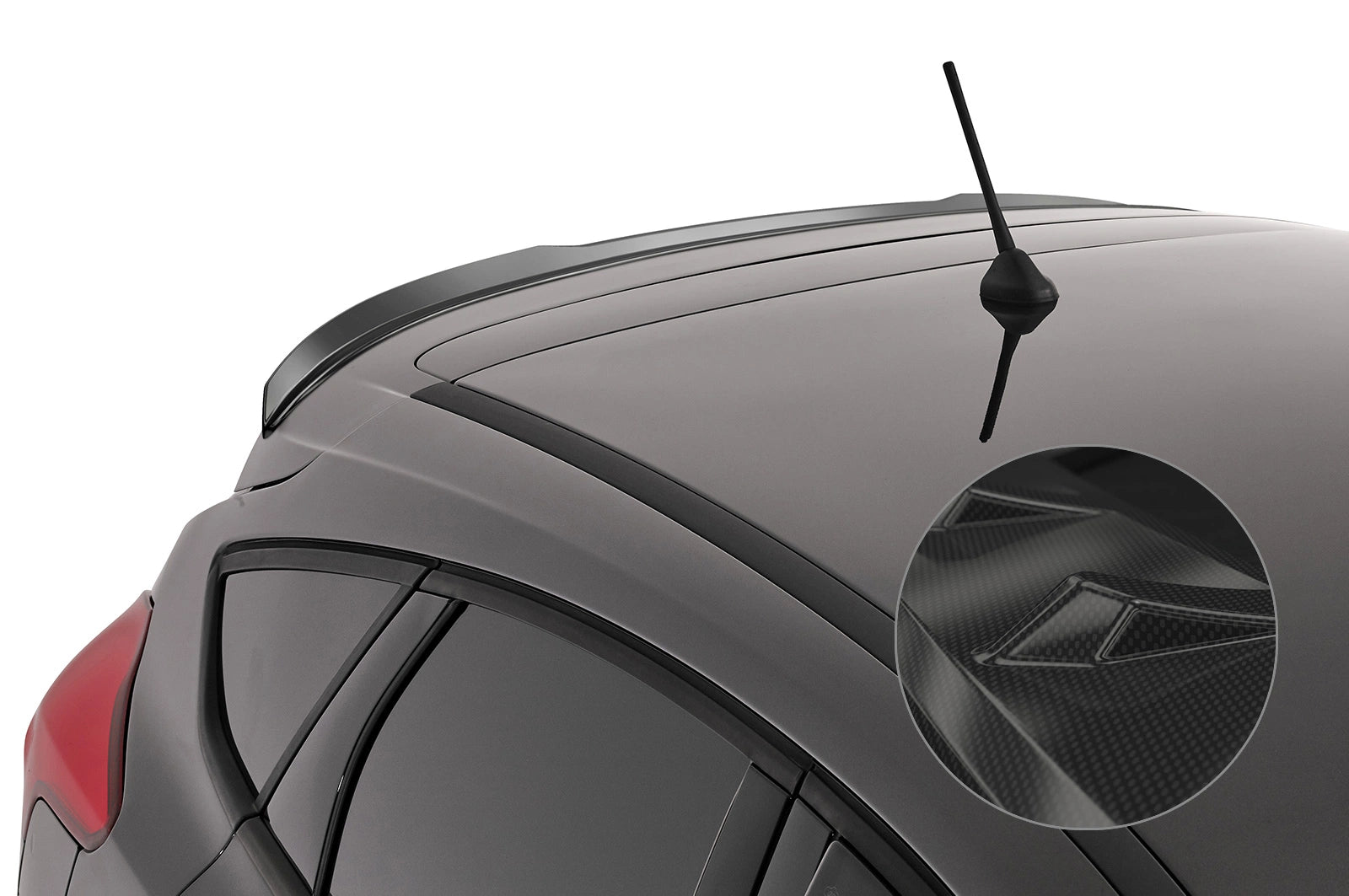 CSR Heckspoiler | Heckflügel mit ABE für Ford Focus MK3 ST-Line HF787-C Carbon Look Hochglanz (keine Lackierung erforderlich)