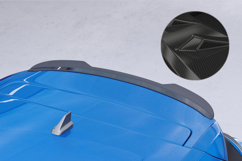 CSR Heckspoiler | Heckflügel mit ABE für Ford Puma 20 HF816-C Carbon Look Hochglanz (keine Lackierung erforderlich)