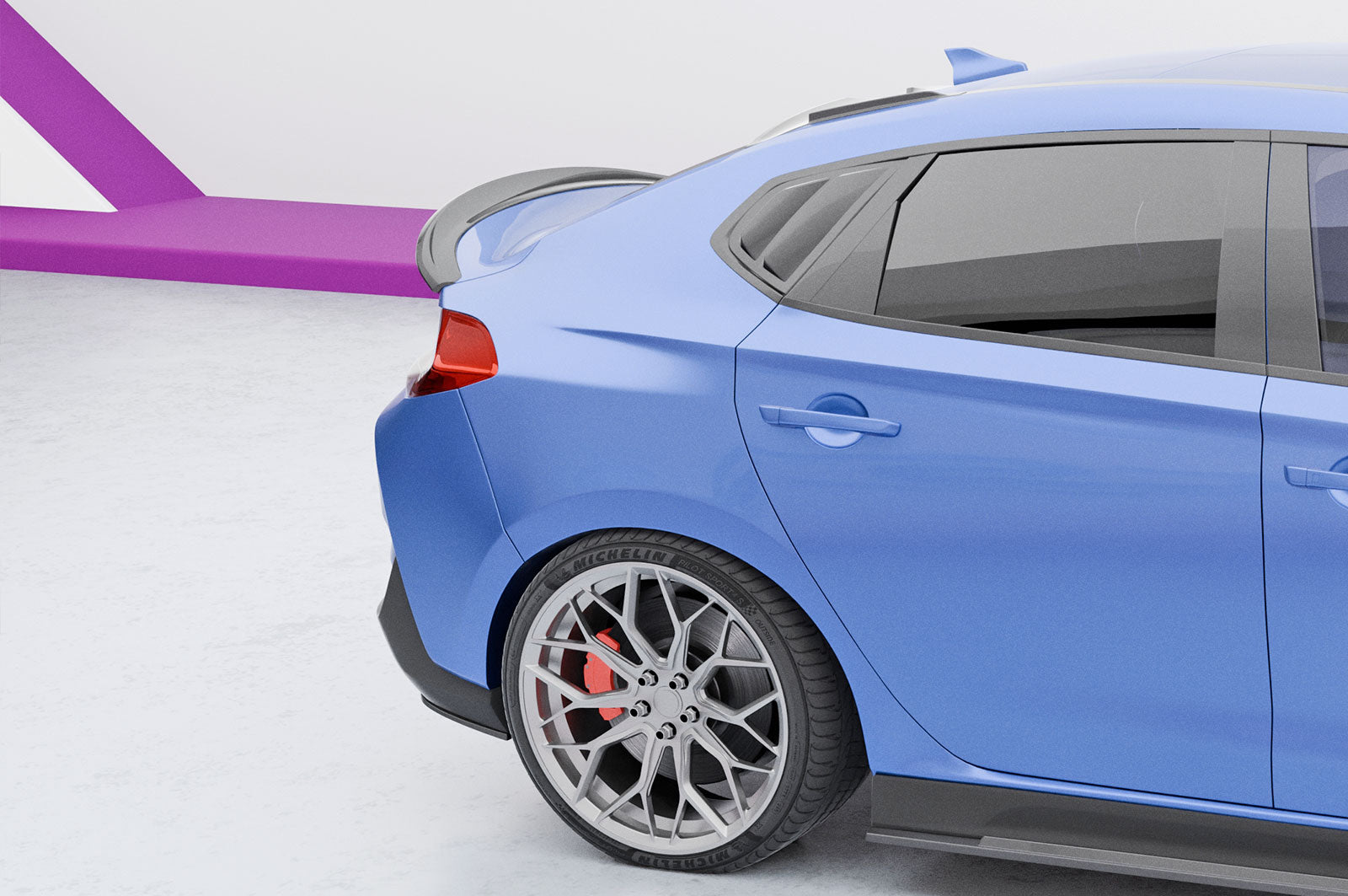 CSR Heckspoiler | Heckflügel mit ABE für Hyundai I30 N (PD) Fastback HF788