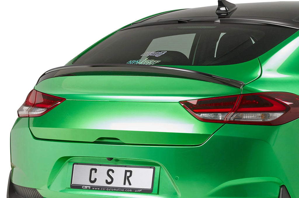 CSR Heckspoiler | Heckflügel mit ABE für Hyundai I30 N (PD) Fastback HF788-C Carbon Look Hochglanz (keine Lackierung erforderlich)