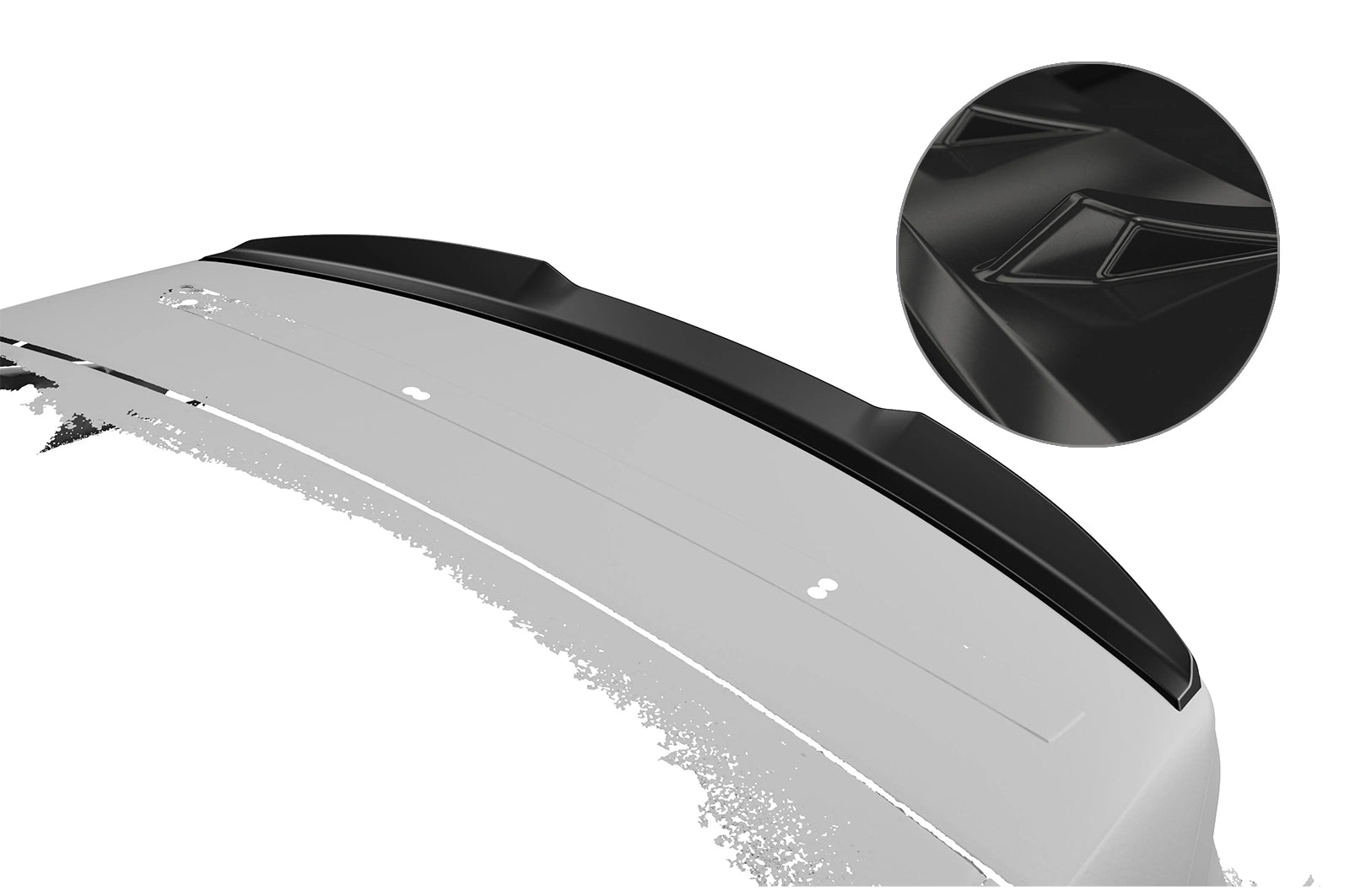 CSR Heckspoiler | Heckflügel mit ABE für Jaguar F-Pace (X761) HF316-G Glossy schwarz Hochglanz (keine Lackierung erforderlich)