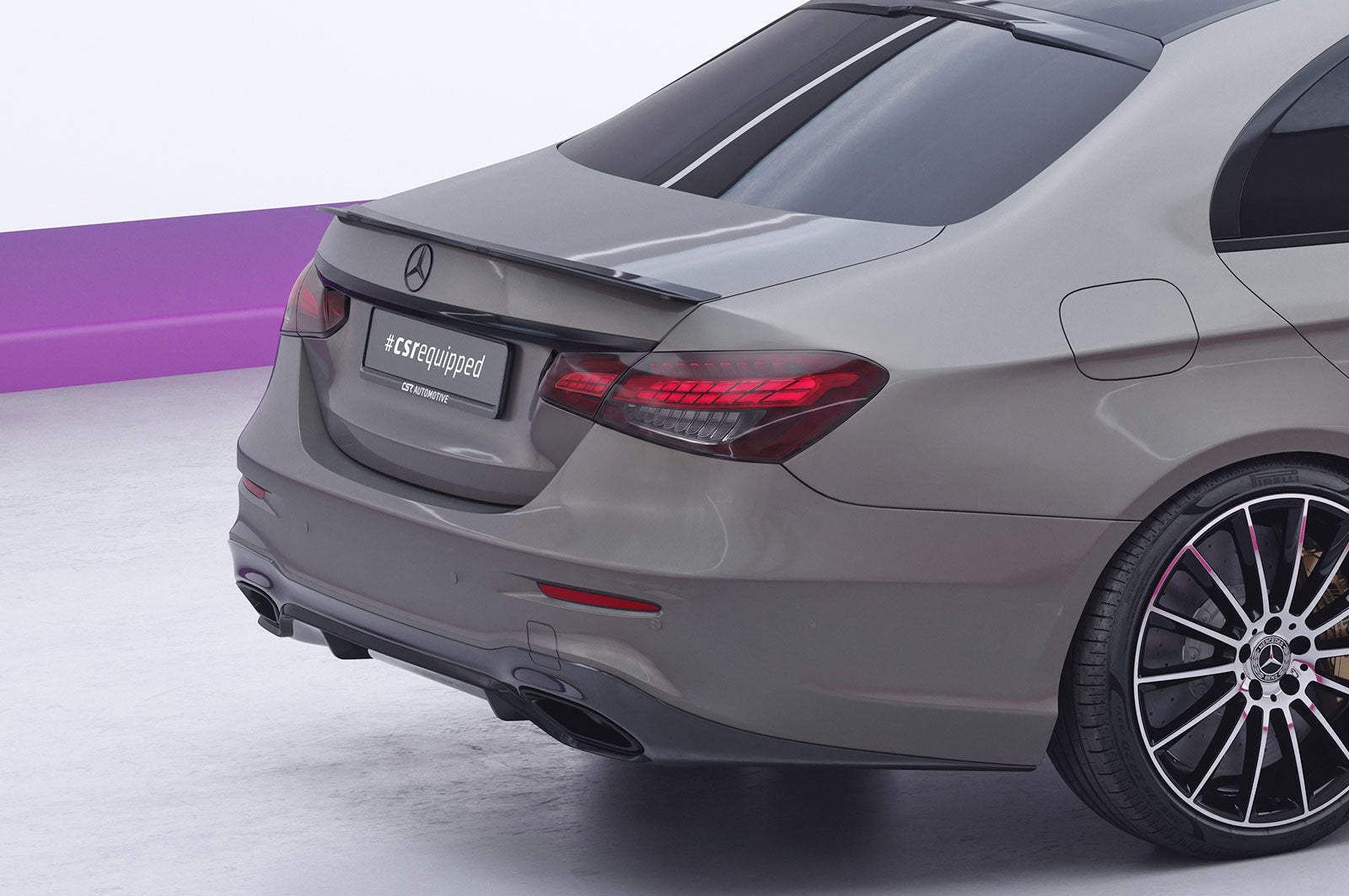 CSR Heckspoiler | Heckflügel mit ABE für Mercedes-Benz E-Klasse W213 Limousine HF789