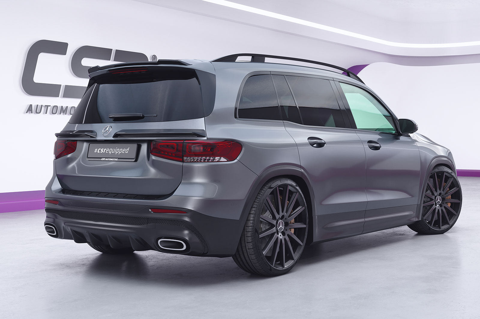 CSR Heckspoiler | Heckflügel mit ABE für Mercedes Benz GLB X247 HF169