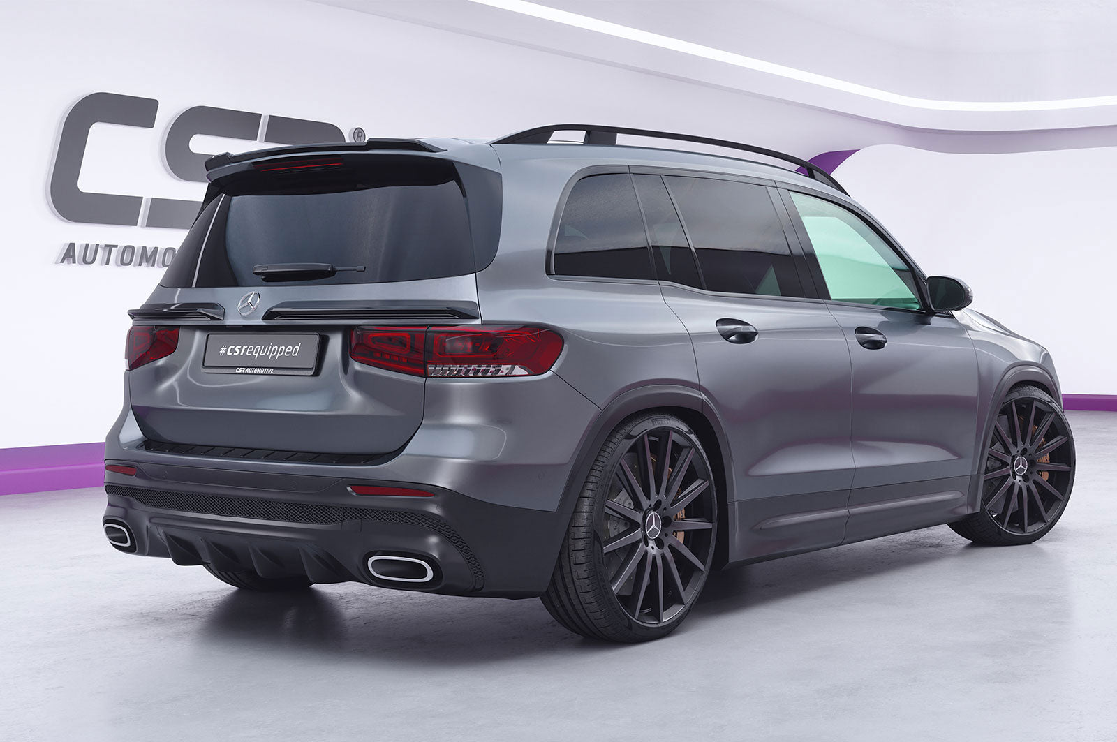 CSR Heckspoiler | Heckflügel mit ABE für Mercedes Benz GLB X247 HF170