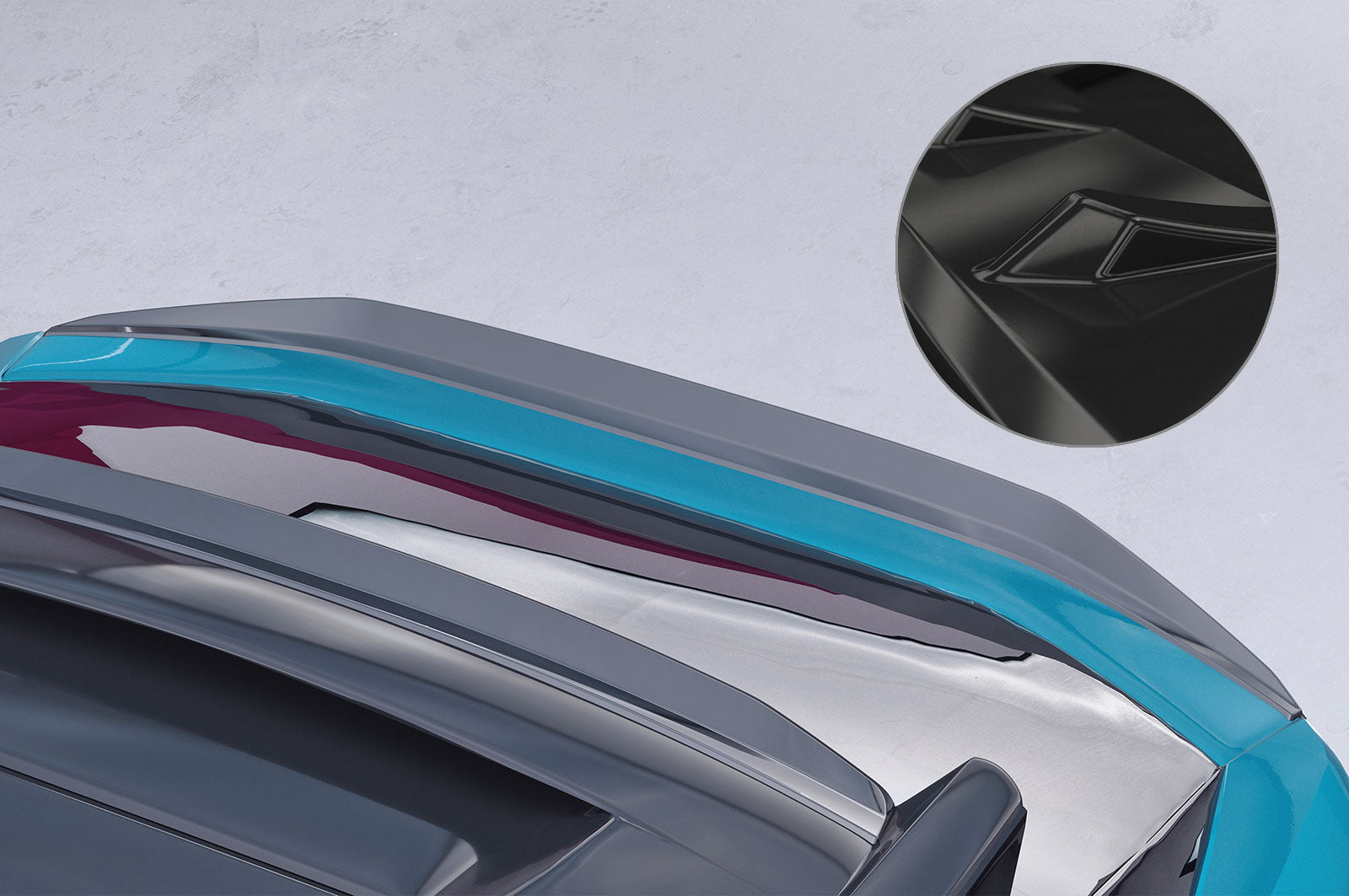 CSR Heckspoiler | Heckflügel mit ABE für Peugeot 3008 (3. Gen) / E-3008 HF282-G Glossy schwarz Hochglanz (keine Lackierung erforderlich)
