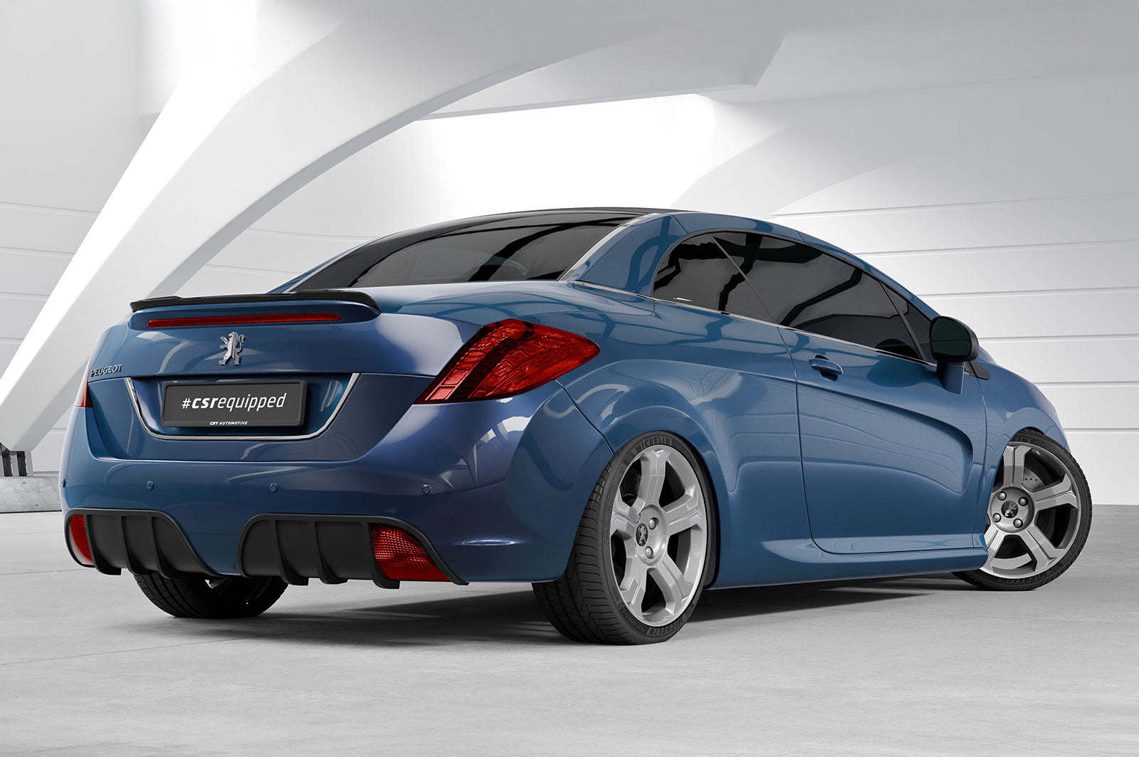 CSR Heckspoiler | Heckflügel mit ABE für Peugeot 308 (1.Gen) CC HF241