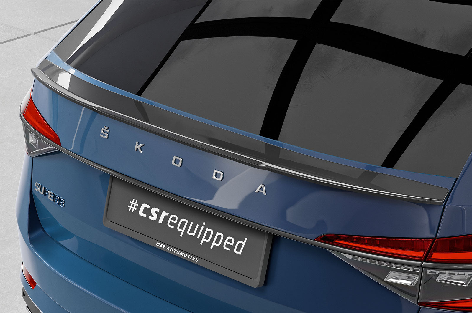 CSR Heckspoiler | Heckflügel mit ABE für Skoda Superb III (Typ 3V) Combi HF749