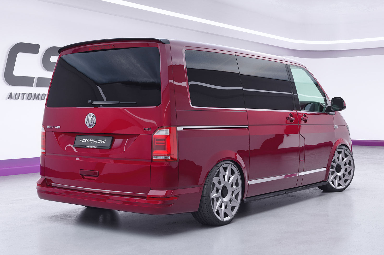 CSR Heckspoiler | Heckflügel mit ABE für VW T6 / T6.1 Bus HF704