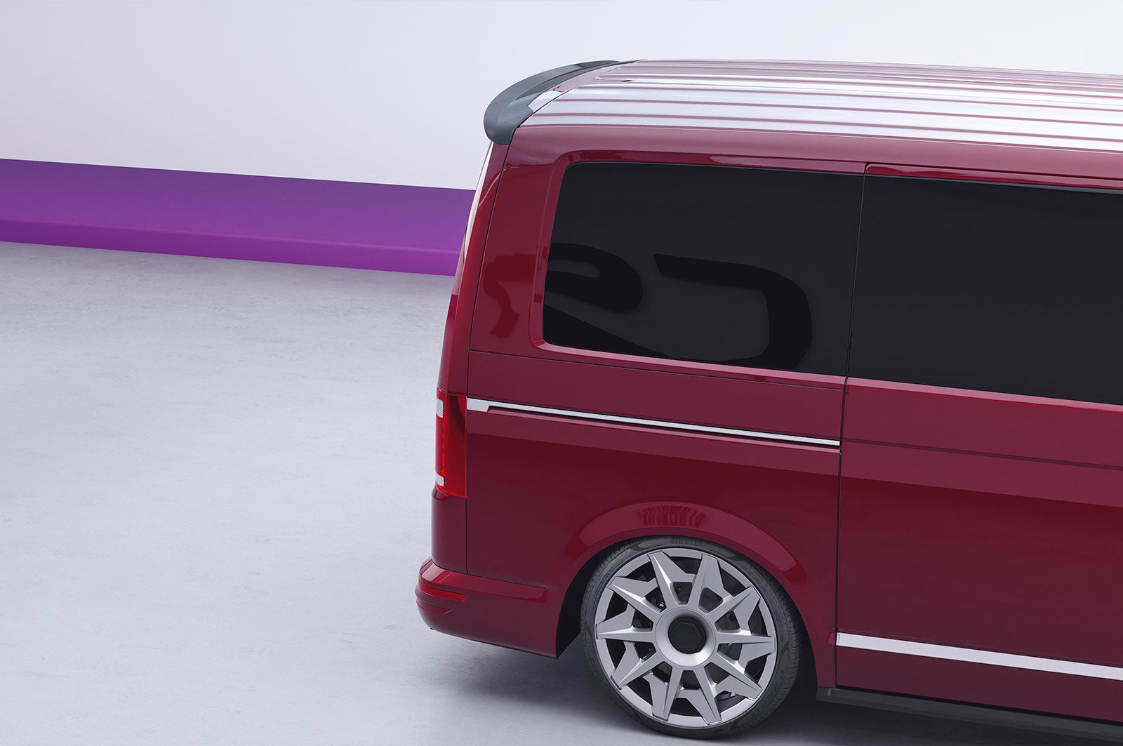 CSR Heckspoiler | Heckflügel mit ABE für VW T6 / T6.1 Bus HF704