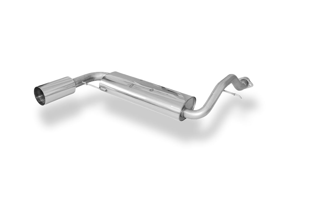 Fox passend fürHonda Civic 4 + CRX II - EC8 EC9  ED6 ED7 ED9 Endschalldämpfer quer - 1x114 Typ 10 links