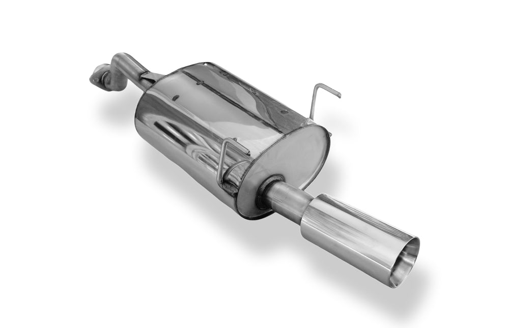 Fox passend fürHonda Civic 6 - EJ6 Coupe Endschalldämpfer einflutig - 1x100 Typ 24