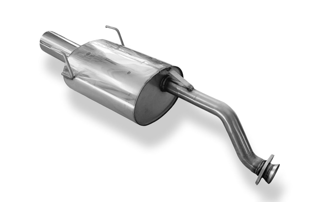 Fox passend fürHonda Civic 6 - EJ6 Coupe Endschalldämpfer einflutig - 1x100 Typ 24