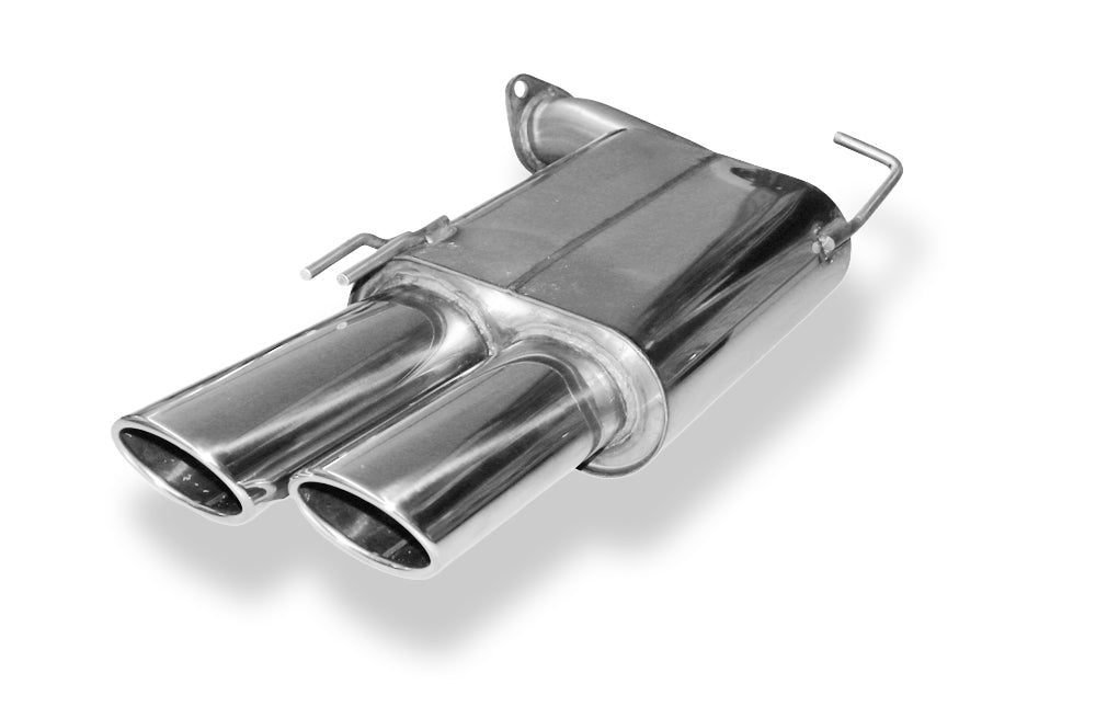 Fox passend fürHyundai Santa Fé 4x4 - TM Endschalldämpfer - 2x106x71 Typ 32