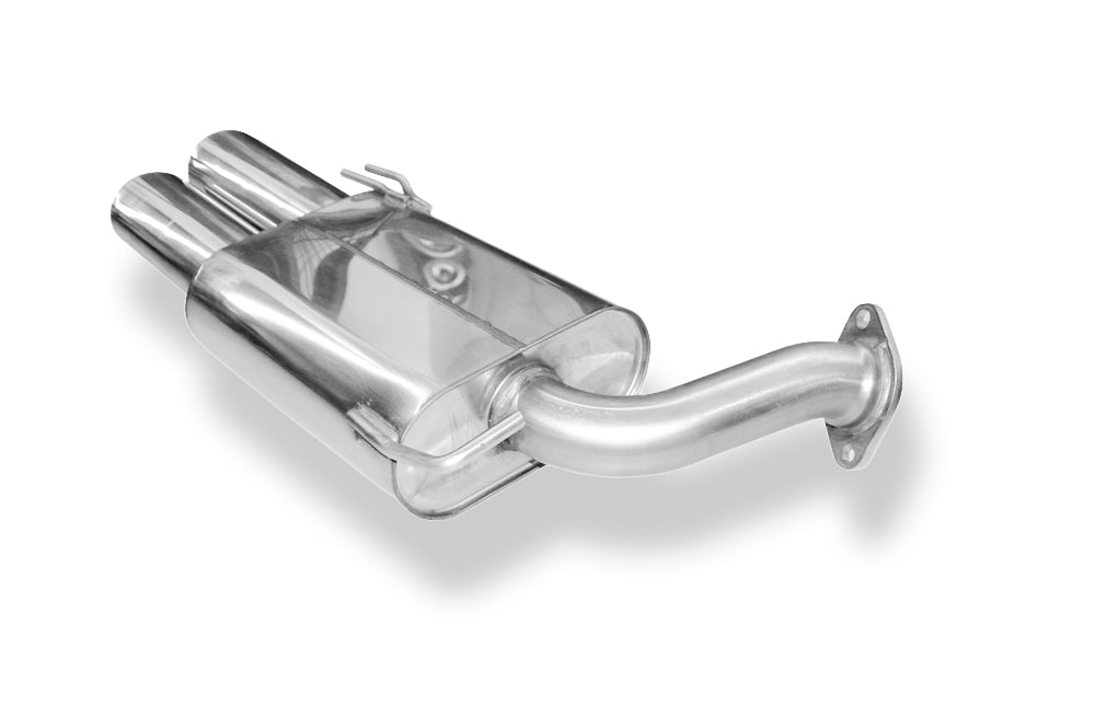 Fox passend fürHyundai Santa Fé 4x4 - TM Endschalldämpfer - 2x106x71 Typ 32