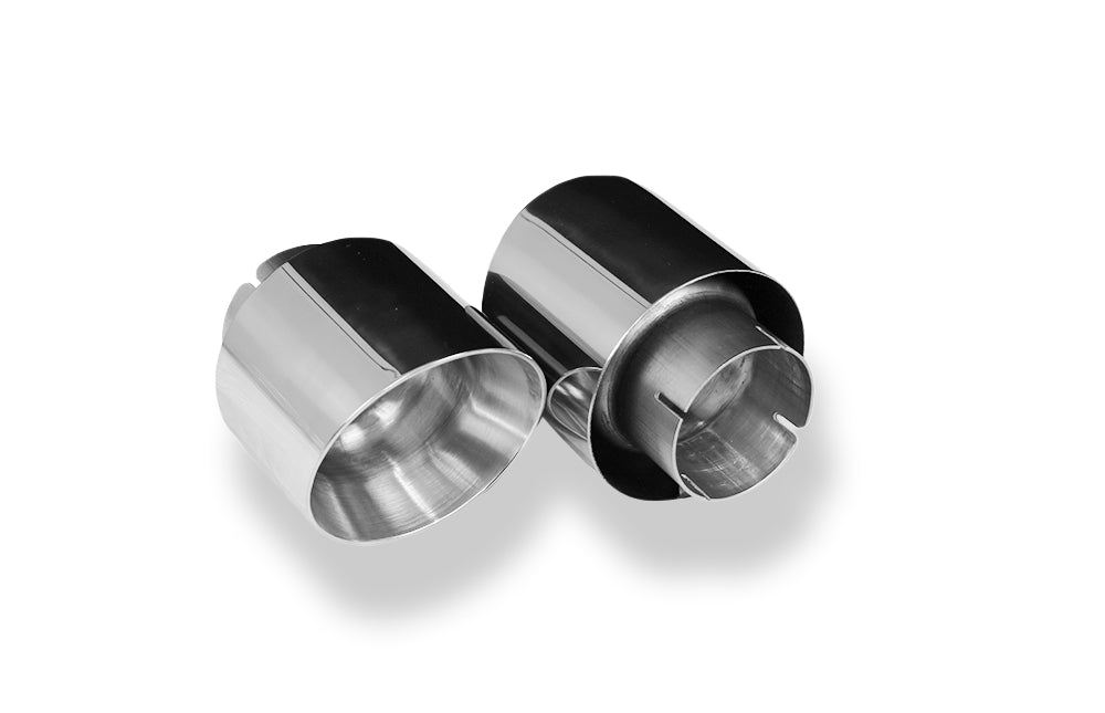 Fox passend fürHyundai i30N Performance + Fastback Endrohre passend auf den originalen Endschalldämpfer - 1x114 Typ 25 rechts/links