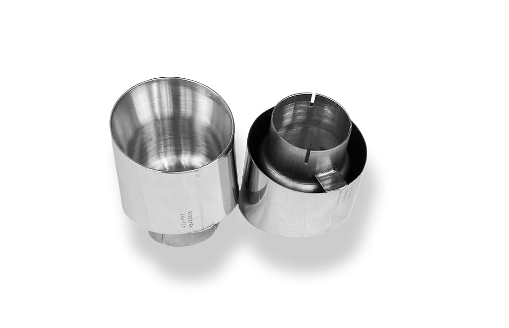 Fox passend fürHyundai i30N Performance + Fastback Endrohre passend auf den originalen Endschalldämpfer - 1x114 Typ 25 rechts/links