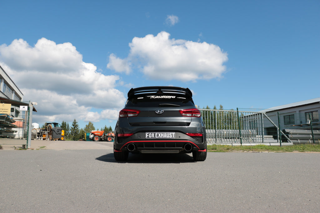 Fox passend fürHyundai i30N Facelift Endrohre passend auf den originalen Endschalldämpfer - 1x130 Typ 14 rechts/links