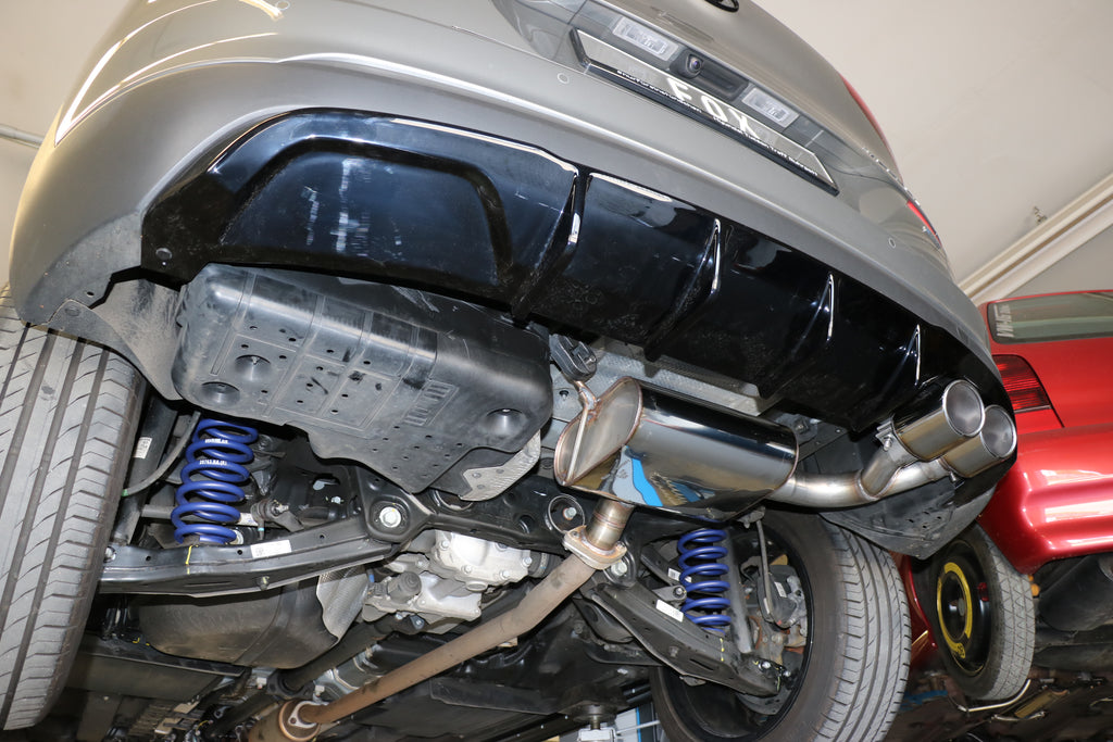 Fox passend fürHyundai Tucson TLE Diesel 4x4 mit AdBlue Endschalldämpfer Ausgang rechts - 2x115x85 Typ 44 rechts
