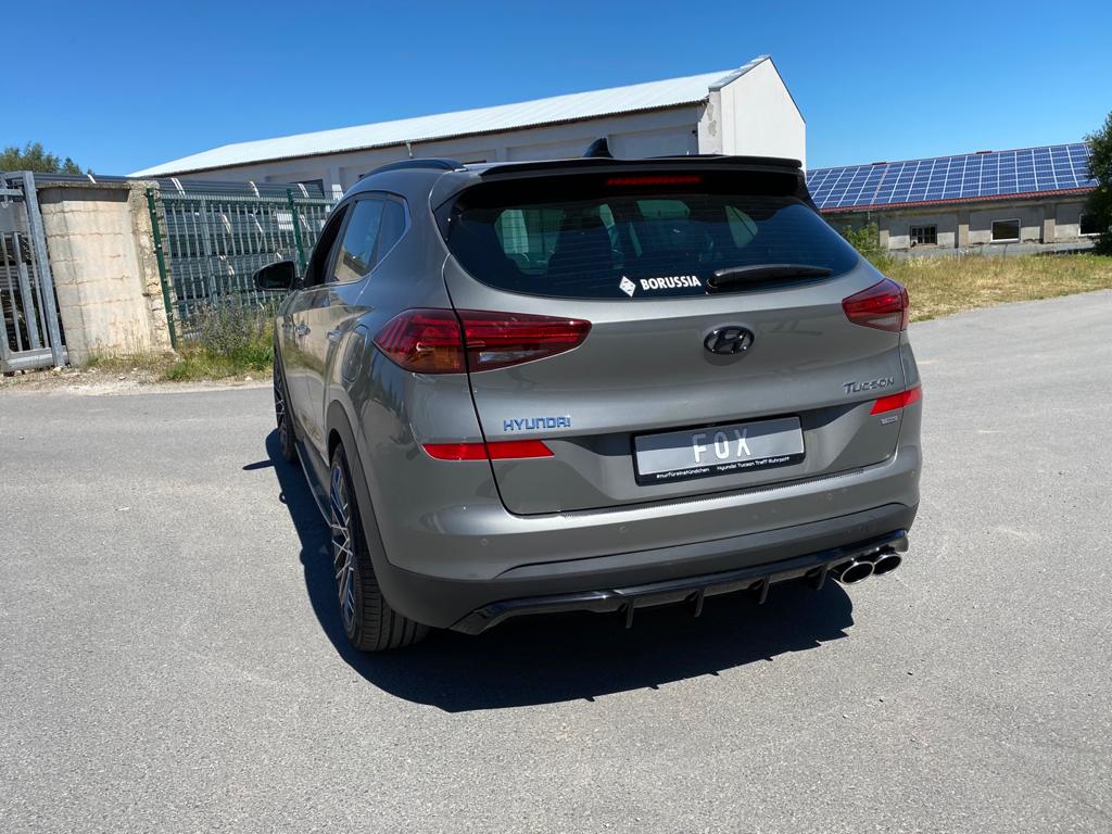 Fox passend fürHyundai Tucson TLE Diesel 4x4 mit AdBlue Endschalldämpfer Ausgang rechts - 2x115x85 Typ 44 rechts