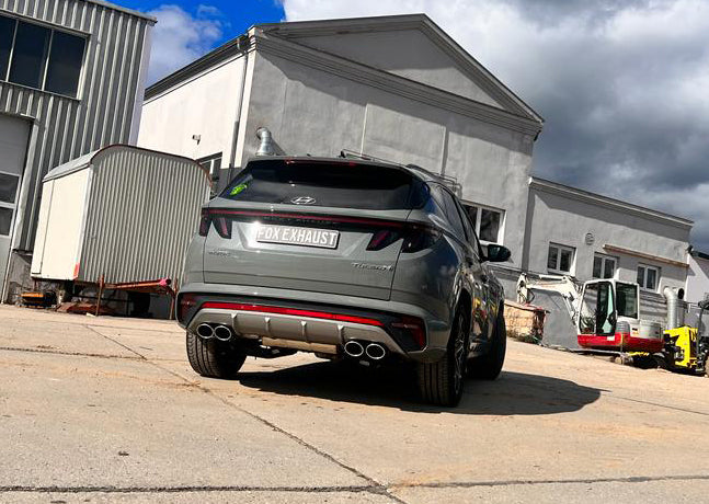 Fox passend fürHyundai Tucson NX4 - 4x2 & 4x4 Endschalldämpfer - 2x115x85 Typ 32 rechts/links