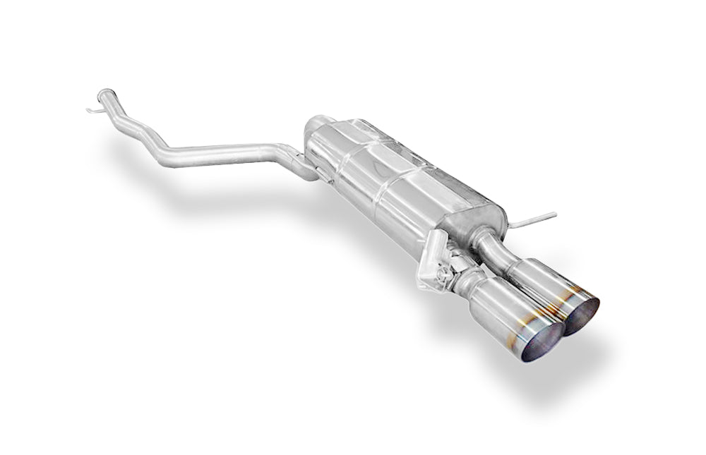 Fox passend fürHyundai I20 N - BC3 Endschalldämpfer mit Abgasklappe - 2x90 Typ 14 mit coloriertem Rand