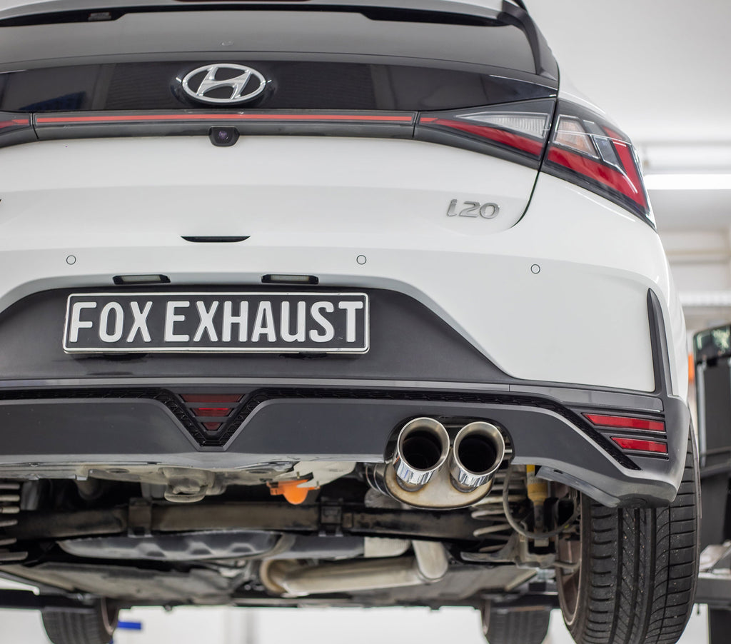 Fox passend fürHyundai I20 - BC3 End- und Vorschalldämpfer - 2x90 Typ 25