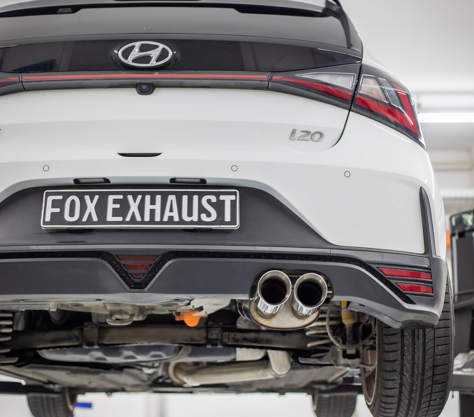 Fox passend fürHyundai I20 - BC3 End- und Vorschalldämpfer - 2x90 Typ 25