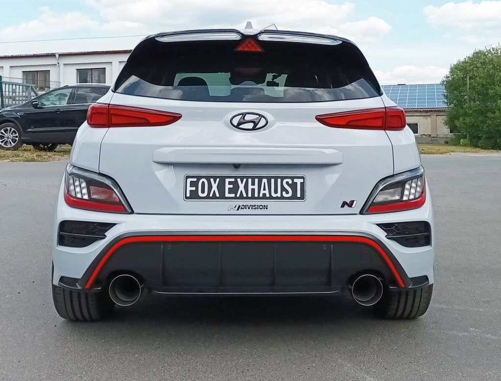 Fox passend fürHyundai Kona N Endschalldämpfer quer Ausgang rechts/links - 1x130 Typ 14 rechts/links