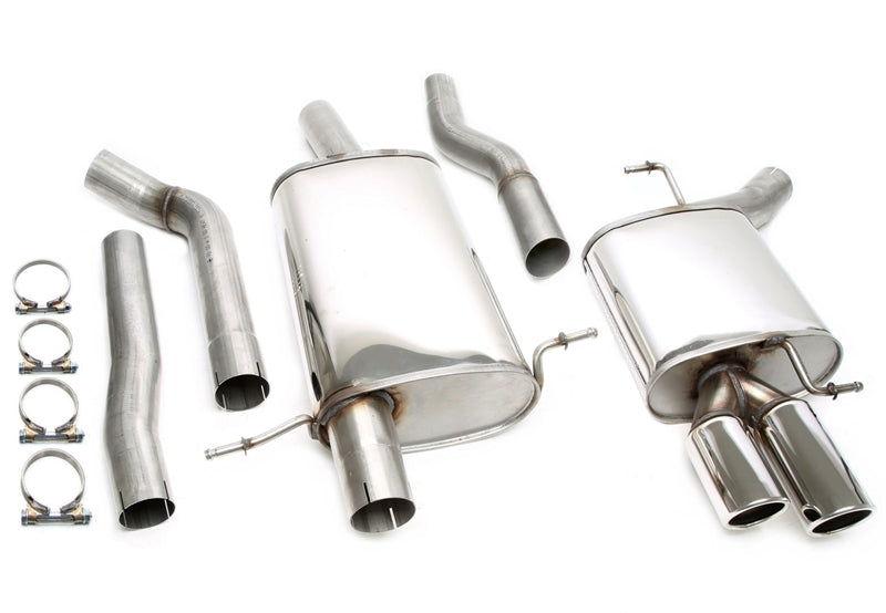 TA Technix Edelstahlanlage für Audi A4 Limousine, A4 Avant, A4 Allroad, A5 Coupe, A5 Sportback