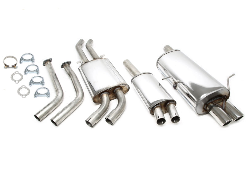 TA Technix Edelstahlanlage für BMW 3er Serie E46
