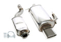 TA Technix Edelstahlanlage für BMW Z3 Serie E36