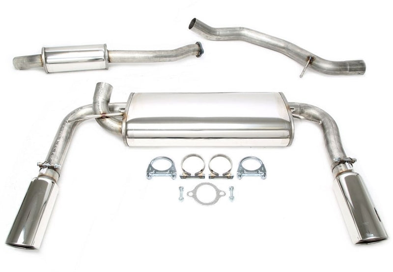 TA Technix Duplex Edelstahlanlage für Volvo S40 II AWD, V50 AWD