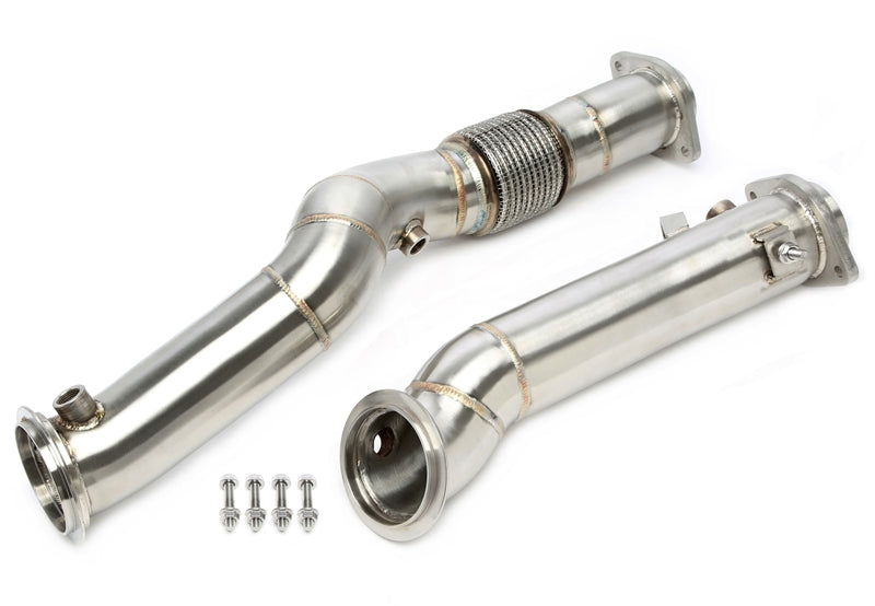 TA Technix Downpipe ohne Katalysator mit Flexrohr für BMW 2er Serie,3er Serie, 4er Serie