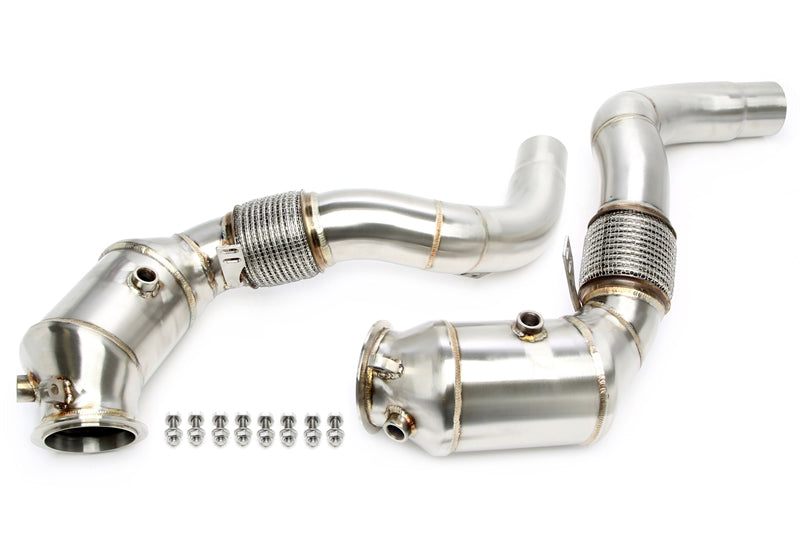TA Technix Downpipe ohne Katalysator mit Flexrohr für BMW 5er Serie, 7er Serie, 8er Serie, X5, X6, X7