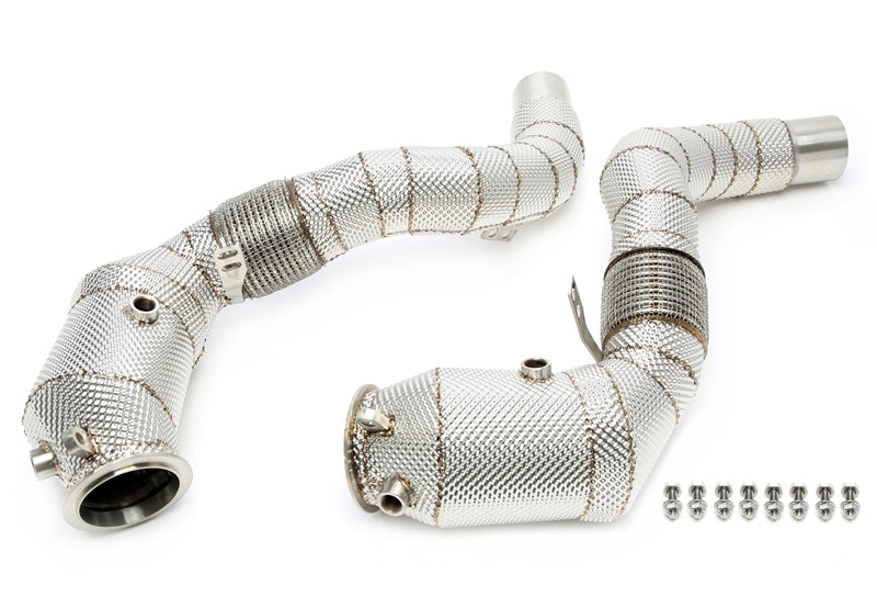 TA Technix Downpipe mit Katalysator und Flexrohr für BMW 5er Serie, 6er Serie, 7er Serie, X5, X6