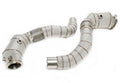 TA Technix Downpipe mit Hitzeschild und Katalysator für 5er Serie, 7er Serie, 8er Serie, X5, X6, X7 5er Serie, 7er Serie, 8er Serie, X5, X6, X7